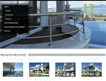Tablet Screenshot of bharquitetura.com.br